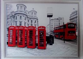 Картина на стекле Лондон